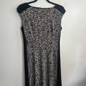 EUC! Women's Lauren Ralph Lauren Black And White Dress Size 6